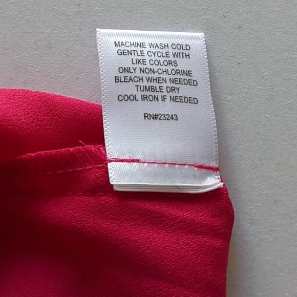 NY&CO Primrose Wrap Bow Blouse 161H - Picture 8 of 8